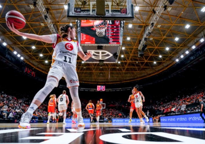 Foto Endesa celebra con Zaragoza el crecimiento del baloncesto femenino con una Copa de la Reina de récord.